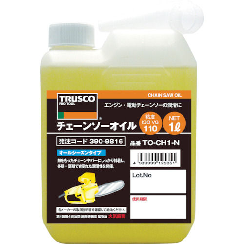 ＴＲＵＳＣＯ　チェーンソーオイル１Ｌ＿
