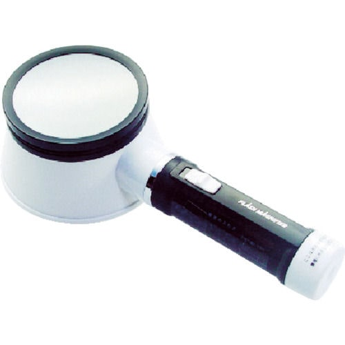 ＴＲＵＳＣＯ　フラッシュルーペＬＥＤタイプ倍率２倍レンズ８０＿