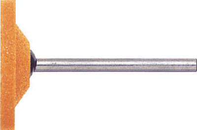 ＴＲＵＳＣＯ　軸付砥石ＷＡ　平型　２５Ｘ幅３Ｘ軸３　＃６０　１０本入＿