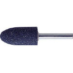 ＴＲＵＳＣＯ　軸付砥石Ａ　砲弾型　２５Ｘ幅３８Ｘ軸６　＃３６　５本入＿