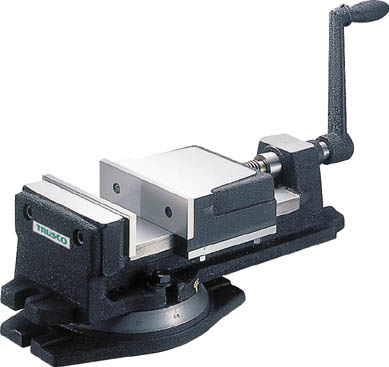 ＴＲＵＳＣＯ　Ｋ型ミーリングバイス　回転台付き　２００ｍｍ＿