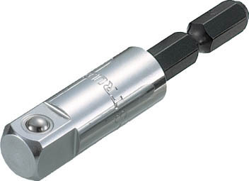 ＴＲＵＳＣＯ　電動ドライバーソケットアダプタ　ボールタイプ　６．３５ｍｍ＿