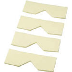 ＴＲＵＳＣＯ　エッジクッションテープ　コーナー用４枚入　グレー＿