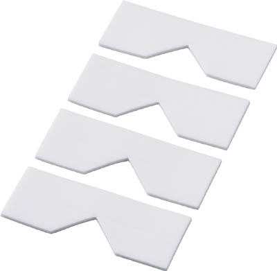 ＴＲＵＳＣＯ　エッジクッションテープ　コーナー用　ホワイト　４枚入＿