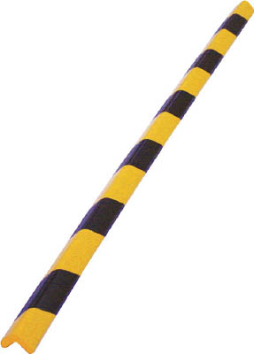 ＴＲＵＳＣＯ　安心クッションＬ字型大　黒・黄　１本入り＿