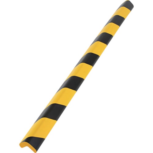 ＴＲＵＳＣＯ　安心クッションＬ字型大　黒・黄　１０本入り＿