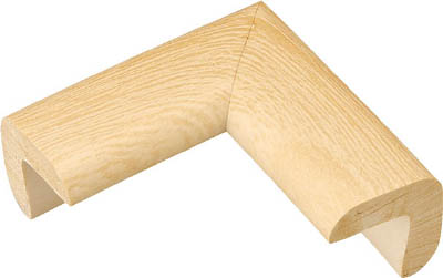 ＴＲＵＳＣＯ　安心クッション　コーナー用　小　１個入り　木目＿