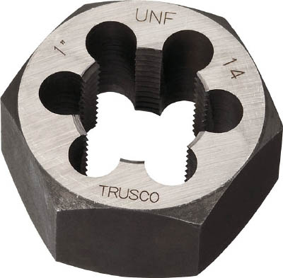 ＴＲＵＳＣＯ　六角サラエナットダイス　ＵＮＦ５／８－１８＿