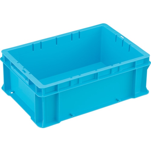 ＴＲＵＳＣＯ　Ｆ型エコキャップ再生コンテナ　１２Ｌ　ライトブルー＿