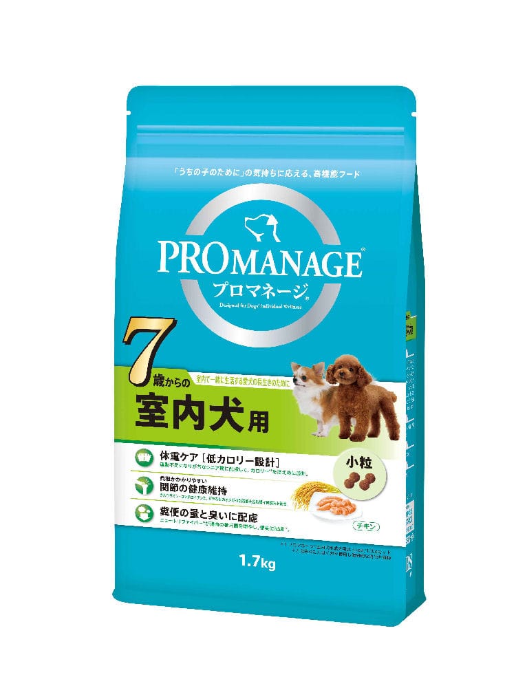 マース　プロマネージ　７歳からの室内犬用　１．７ｋｇ