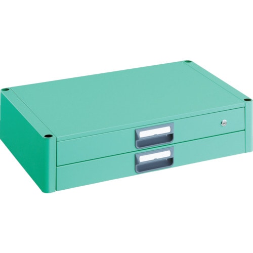 ＴＲＵＳＣＯ　フェニックスワゴン　２段引出　７５０Ｘ５００　ＹＧ色＿