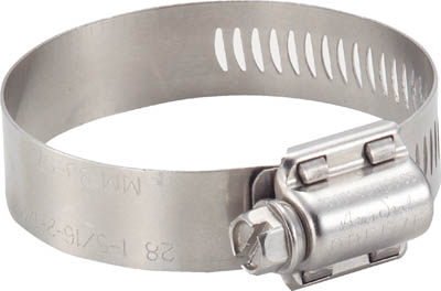 ブリーズ　ステンレスホースバンド　締付径　５２～７６ｍｍ　　（１０個入）＿