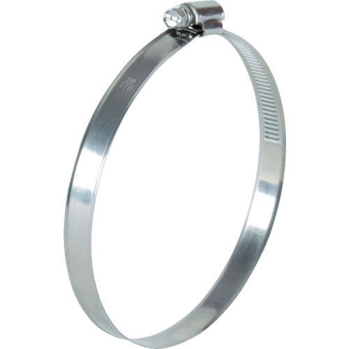 ホースバンド　オールステンレス　傷防止タイプ（１０個入）　１２０～１４０ｍｍ　ＴＥ１３－１４０＿