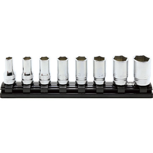 コーケン　９．５ｍｍ差込　Ｚ－ＥＡＬセミディープソケットレールセット８ヶ組　ＲＳ３３００ＸＺ／８＿