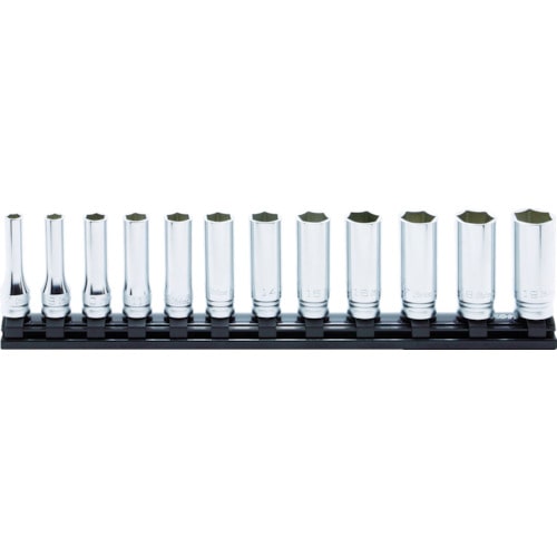 コーケン　Ｚ－ＥＡＬ６角ディープソケットレールセット　１２ヶ組＿