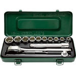 ＡＳＨ　６角ソケットレンチセット１２．７□×１３ＰＣＳ＿