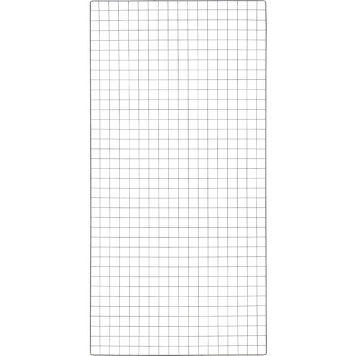 ＴＲＵＳＣＯ　棚用ディスプレイネット　金具付　９００Ｘ１８００　黒　ＴＮ－９０１８＿