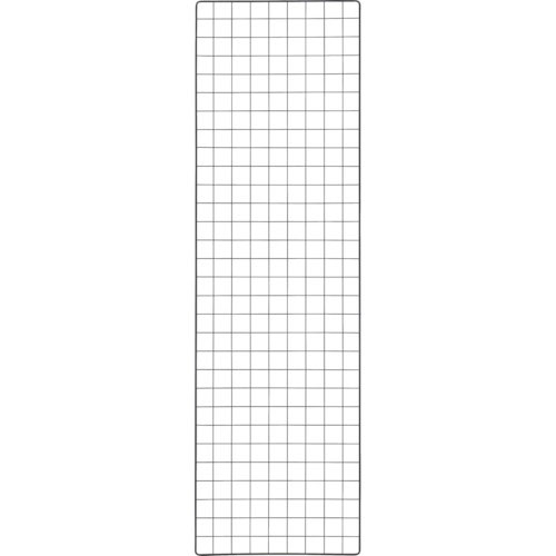 ＴＲＵＳＣＯ　棚用ディスプレイネット　金具付　４５０Ｘ１５００　黒　ＴＮ－４５１５＿