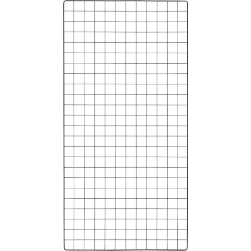 ＴＲＵＳＣＯ　棚用ディスプレイネット　金具付　６００Ｘ１２００　黒　ＴＮ－６０１２＿
