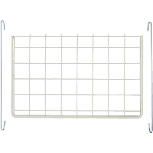 ＴＲＵＳＣＯ　メッシュ棚板　ステー付　４１９Ｘ２６０　ＮＧ　ネオグレー　ＴＭＴ－４５０＿