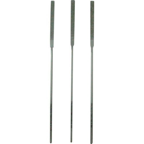 ＴＲＵＳＣＯ　ダイヤモンドニードルヤスリ　平　３本組セット　ＴＮＦＳ４＿