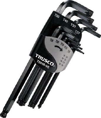 ＴＲＵＳＣＯ　ボールポイントヘックスローブレンチセット（９本組）＿