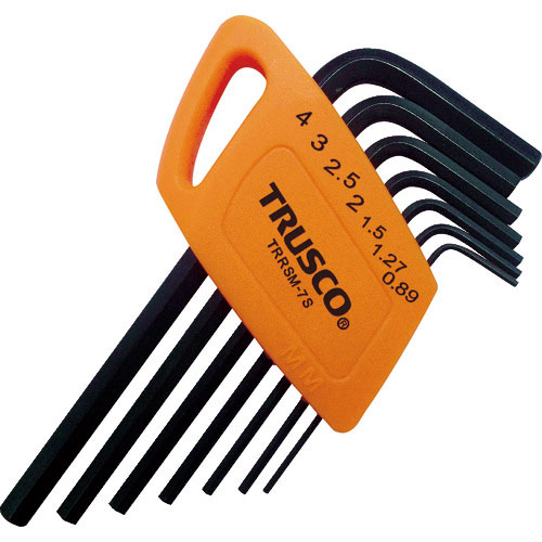 ＴＲＵＳＣＯ　ミニ六角棒レンチセット　７本組　ＴＲＲＳＭ－７Ｓ＿