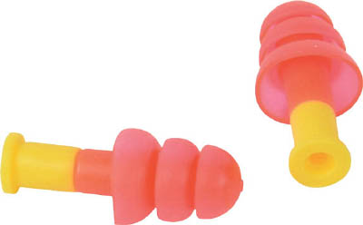 ＴＲＵＳＣＯ　耳栓　３段フランジタイプ　２５ｄＢ＿