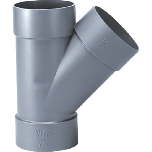 クボタケミックス　ＤＶ継手　４５°Ｙチーズ　ＤＶ－４５Ｙ　７５＿