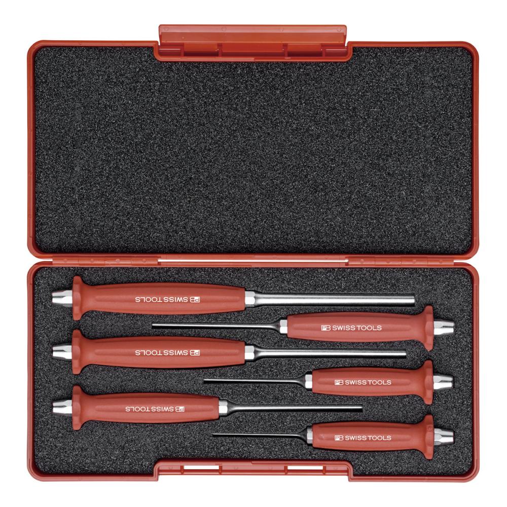ＰＢ　ＳＷＩＳＳ　ＴＯＯＬＳ　ハンドル付平行ピンポンチ　ＢＯＸセット７５８ＳＥＴ