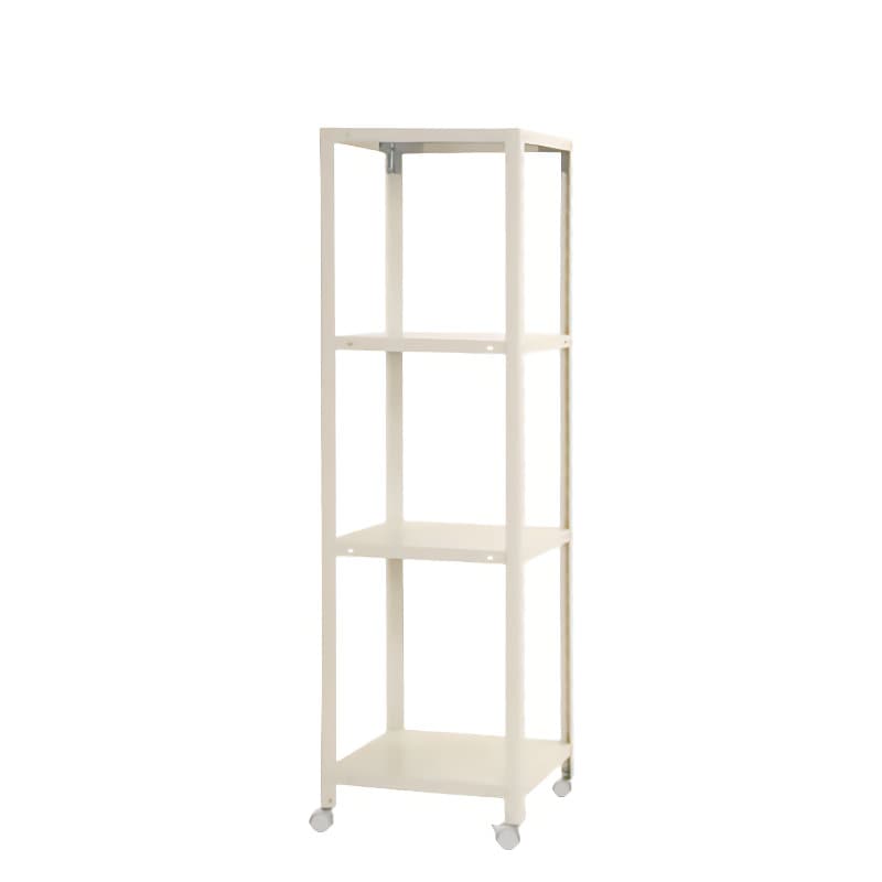 北島　スマートラック　ＮＳＴＲ－Ｋ－５２７　ホワイト　４段　キャスター付き