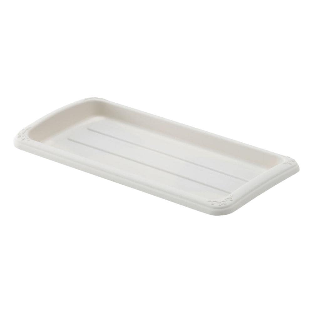 クイーンプレート　３５０型　ホワイト