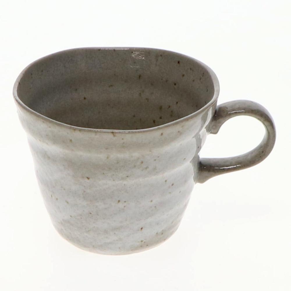 軽量反りマグ　青磁刷毛