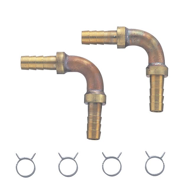 ＳＡＮＥＩ（サンエイ）ペア樹脂管Ｌ金具セット　Ｔ４２１－３２Ｓ－１０Ａ