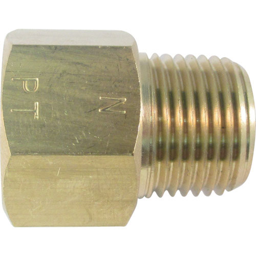ＡＳＯＨ　黄銅製　変換内外ソケット　外ＮＰＴ１／８×内ＰＴ１／８＿