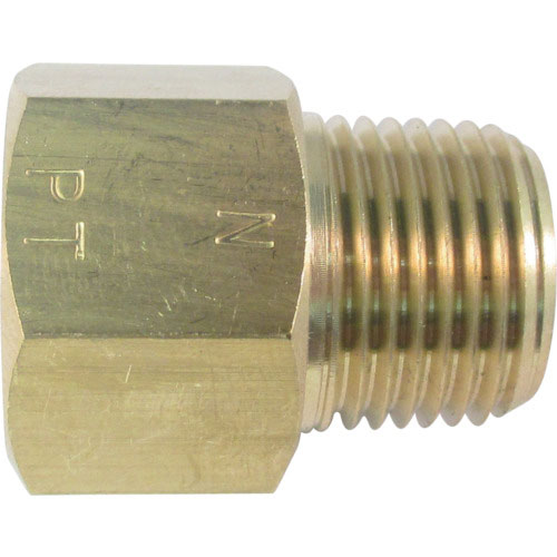 ＡＳＯＨ　黄銅製　変換内外ソケット　外ＮＰＴ１／２×内ＰＴ１／２＿