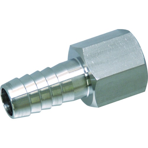 ＡＳＯＨ　ＳＵＳ　内ねじホースニップル　ＰＴ１／４×７＿