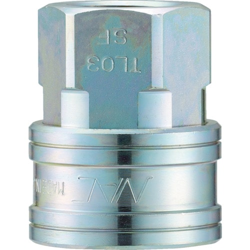 ナック　クイックカップリング　ＴＬ型　鋼鉄製　オネジ取付用＿