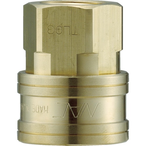 ナック　クイックカップリング　ＴＬ型　真鍮製　オネジ取付用＿