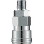 ナック　クイックカップリング　ＡＬ２０型　鋼鉄製　メネジ取付用＿