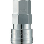 ナック　クイックカップリング　ＡＬ４０型　鋼鉄製　オネジ取付用＿