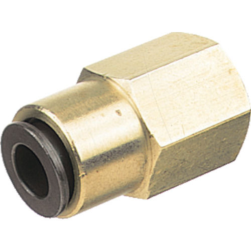 チヨダ　フジフィメイルコネクター（金属）　４ｍｍ・ＲＣ１／４＿