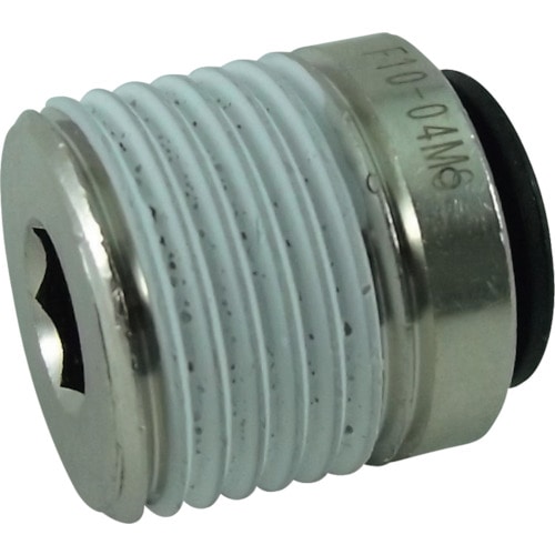 チヨダ　ファイブ六角穴付メイルコネクター　１０ｍｍ・Ｒ１／２＿