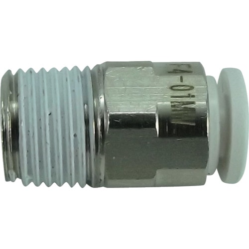 チヨダ　ファイブメイルコネクタ　Ｗ（白）４ｍｍ・Ｒ１／８＿