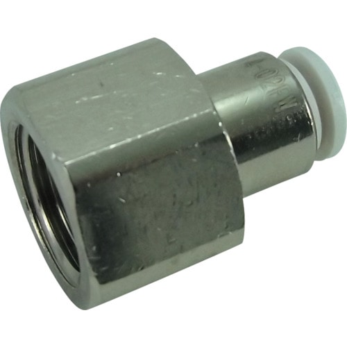 チヨダ　ファイブフィメイルコネクタ　Ｗ（白）４ｍｍ・Ｒ１／４＿