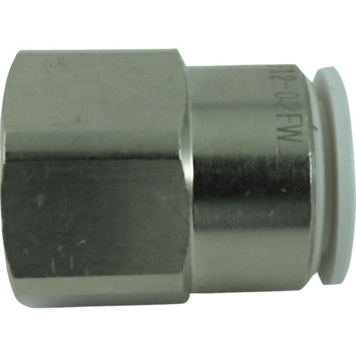 チヨダ　ファイブフィメイルコネクタ　Ｗ（白）１２ｍｍ・ＲＣ１／４＿