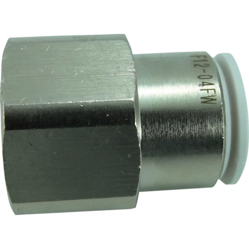 チヨダ　ファイブフィメイルコネクタ　Ｗ（白）１２ｍｍ・ＲＣ１／２＿