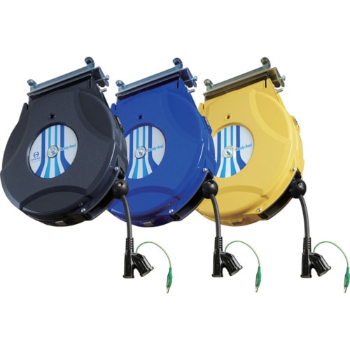 日平　コンセントリール　１０ｍ　青＿