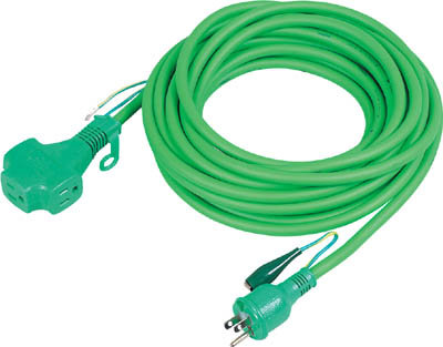 ＴＲＵＳＣＯ　トリプルポッキン極太ソフト電線　緑＿