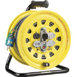 ハタヤ　サンタイガーリール　単相１００Ｖアース付　３０ｍ　サーモカット付＿